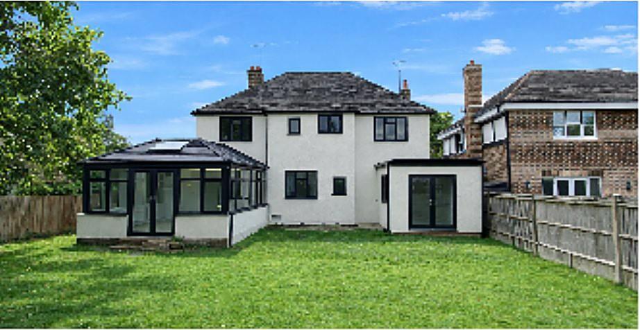 The completed extension and refurbishment
